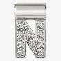 Nomination SeiMia Silver Cubic Zirconia Letter N Pendant 147115/014