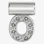 Nomination SeiMia Silver Cubic Zirconia Letter O Pendant 147115/015