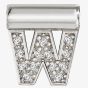 Nomination SeiMia Silver Cubic Zirconia Letter W Pendant 147115/023