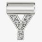 Nomination SeiMia Silver Cubic Zirconia Letter Y Pendant 147115/025