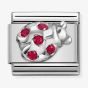 Nomination CLASSIC Ladybird Crystal Charm 330304/36