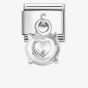 Nomination CLASSIC Round Cubic Zirconia Dangle Charm 331812/09