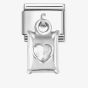 Nomination CLASSIC Rectangular Cubic Zirconia Dangle Charm 331812/11