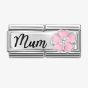 Nomination CLASSIC Mum With Pink Flower Double Charm 330734/18