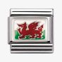 Nomination CLASSIC Silvershine Flags Wales Charm 330207/02