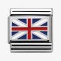 Nomination CLASSIC Silvershine Flags Great Britain Charm 330207/04