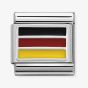 Nomination CLASSIC Silvershine Flags Germany Charm 330207/14