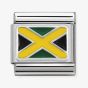 Nomination CLASSIC Silvershine Flags Jamaica Charm 330207/28