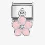 Nomination Classic Pink Flower Drop Charm 331805/23