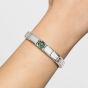 Nomination Composable Classic Link Silver, Purple & Green Thistle Charm 330204/43