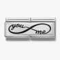 Nomination Composable CLASSIC Double Link You Infinite Me Charm 330710/43