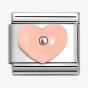 Nomination CLASSIC Silvershine Pink Heart Charm 330509/18