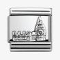 Nomination CLASSIC Silvershine Monuments Big Ben Charm 330105/12