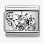 Nomination CLASSIC Silvershine Monuments Statue Of Liberty Charm 330105/34