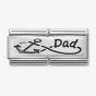 Nomination CLASSIC Silvershine Double Link Infinity Dad Charm 330710/05