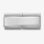 Nomination CLASSIC Silvershine Engravable Smooth Double Charm 330710/01