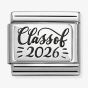 Nomination Classic Plates Silver Class Of 2026 Charm 330109/65