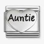 Nomination Composable Classic Auntie Heart Charm 330114/21