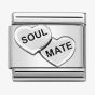 Nomination CLASSIC Silvershine Soul Mates Charm 330101/38