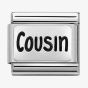 Nomination CLASSIC Silvershine Cousin Charm 330109/12