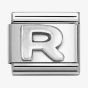 Nomination CLASSIC Composable Oxidised Silver Letter R Charm 330113/18