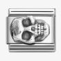 Nomination CLASSIC Silvershine Oxidised Skull Charm 330101/65