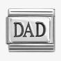 Nomination Silvershine Oxidised Dad Charm 330102/63