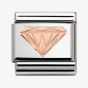 Nomination CLASSIC Rose Gold Symbols Brilliant Charm 430104/18