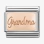 Nomination CLASSIC Rose Gold Plates Grandma Charm 430101/36