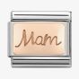 Nomination CLASSIC Rose Gold Engraved Mam Charm 430108/03