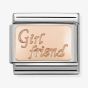 Nomination Composable Classic Engraved Gold Girl Friend Link 430108/13