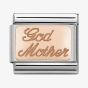 Nomination CLASSIC Rose Gold God Mother Charm 430108/17