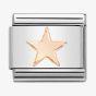 Nomination CLASSIC Composable Rose Gold Star Charm 430104/42