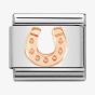 Nomination CLASSIC Composable Rose Gold Horseshoe Charm 430104/43
