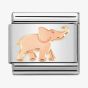 Nomination CLASSIC Composable Rose Gold Elephant Charm 430104/45