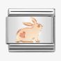 Nomination CLASSIC Composable Rose Gold Rabbit Charm 430104/50