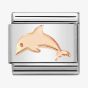 Nomination CLASSIC Composable Rose Gold Dolphin Charm 430104/53