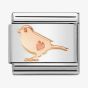 Nomination CLASSIC Composable Rose Gold Bird Charm 430104/54