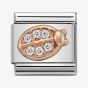 Nomination CLASSIC Rose Gold Symbols Ladybird Charm 430302/15