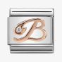Nomination CLASSIC Rose Gold Letters B Charm 430310/02
