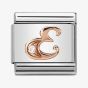 Nomination CLASSIC Rose Gold Letters E Charm 430310/05