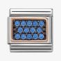 Nomination CLASSIC Rose Gold Blue Cubic Zirconia Charm 430313/06