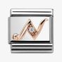 Nomination CLASSIC Rose Gold Letter N Charm 430310/14