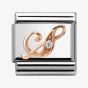 Nomination CLASSIC Rose Gold Letter S Charm 430310/19