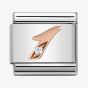 Nomination CLASSIC Rose Gold Number 1 Charm 430315/01