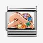 Nomination CLASSIC Rose Gold Symbols Multicolour Knot Charm 430302/11