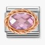 Nomination CLASSIC Composable Pale Pink Cubic Zirconia Charm 430603/003