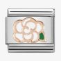 Nomination CLASSIC Rose Gold Camellia Charm 430202/02