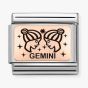 Nomination CLASSIC Composable Plates Gemini Charm 430112/03