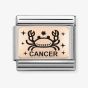 Nomination CLASSIC Composable Plates Cancer Charm 430112/04